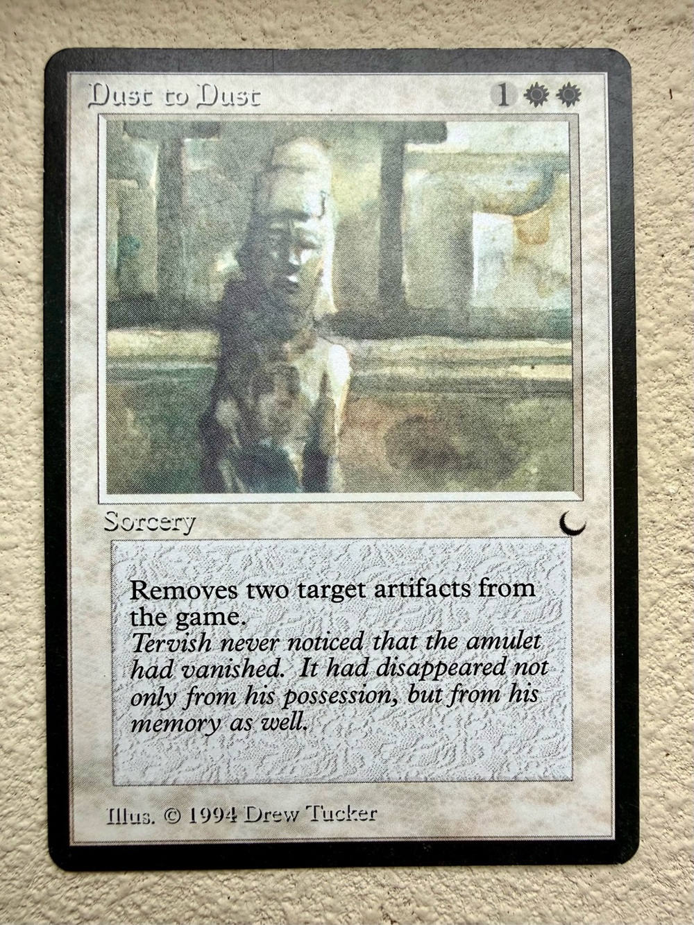 Dust to Dust card from the 1994 Magic: The Gathering set The Dark